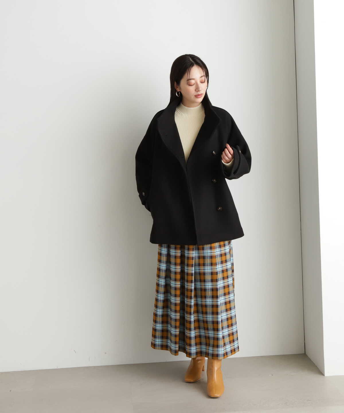 タータンチェックタックスカート《S Size Line》
