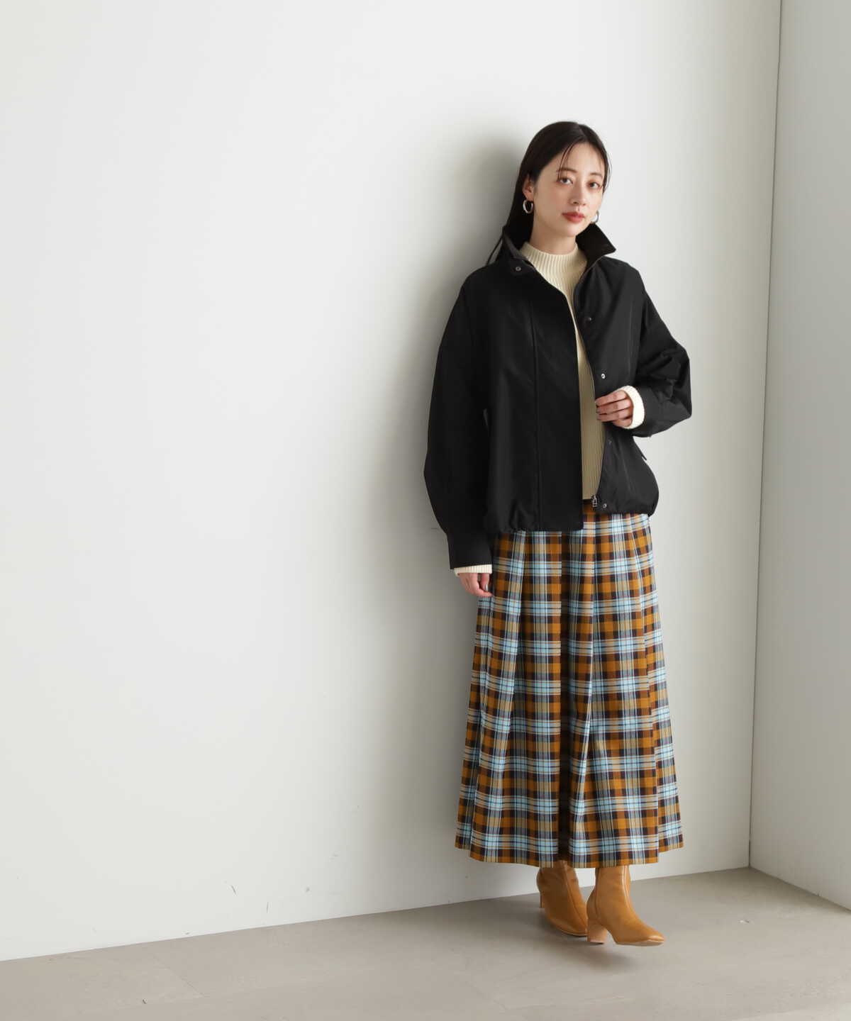 タータンチェックタックスカート《S Size Line》