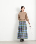 タータンチェックタックスカート《S Size Line》