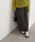 ハイウエストピーチロングタイトスカート《S Size Line》