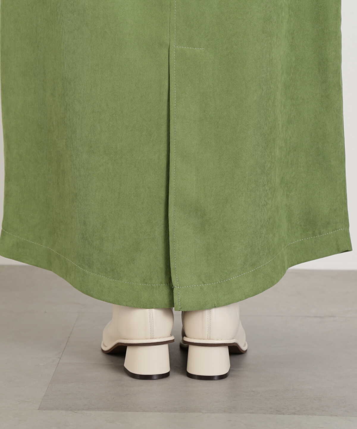 ハイウエストピーチロングタイトスカート《S Size Line》