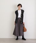アーチ切替ポプリンスカート