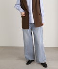 ワイドデニムパンツ《S Size Line》