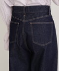 ワイドデニムパンツ《S Size Line》
