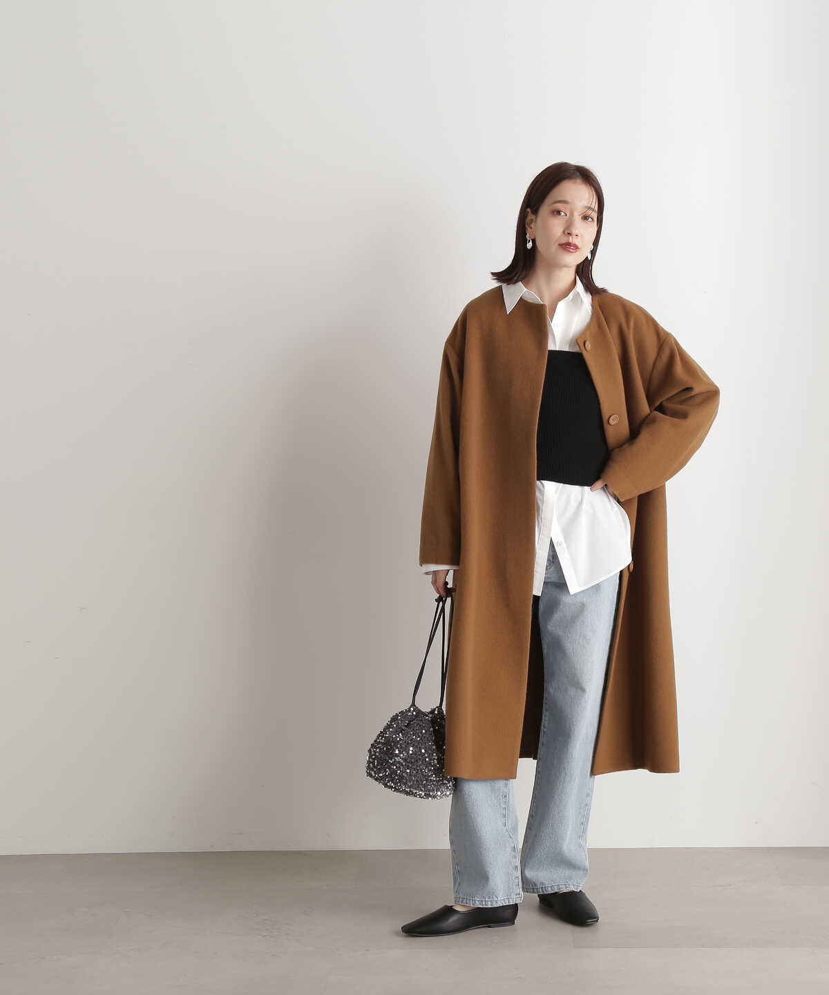 ストレートデニムパンツ《S Size Line》