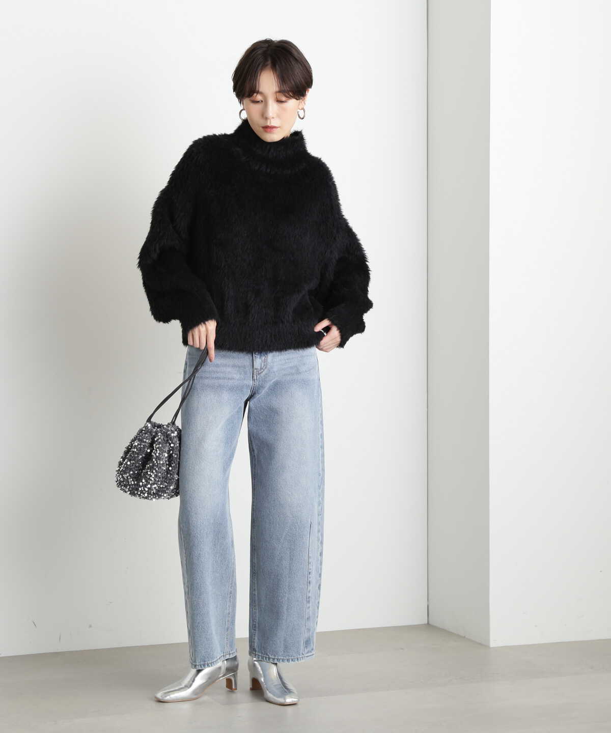 ダーツカーブデニムパンツ《S Size Line》