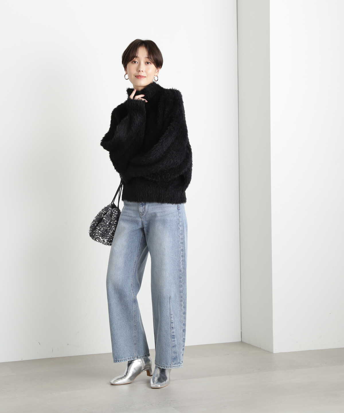 ダーツカーブデニムパンツ《S Size Line》