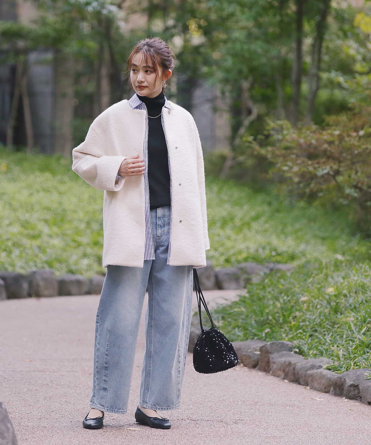 ダーツカーブデニムパンツ《S Size Line》