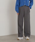 センタープレスベルト付ワイドパンツ《S Size Line》