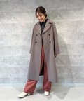 センタープレスベルト付ワイドパンツ《S Size Line》