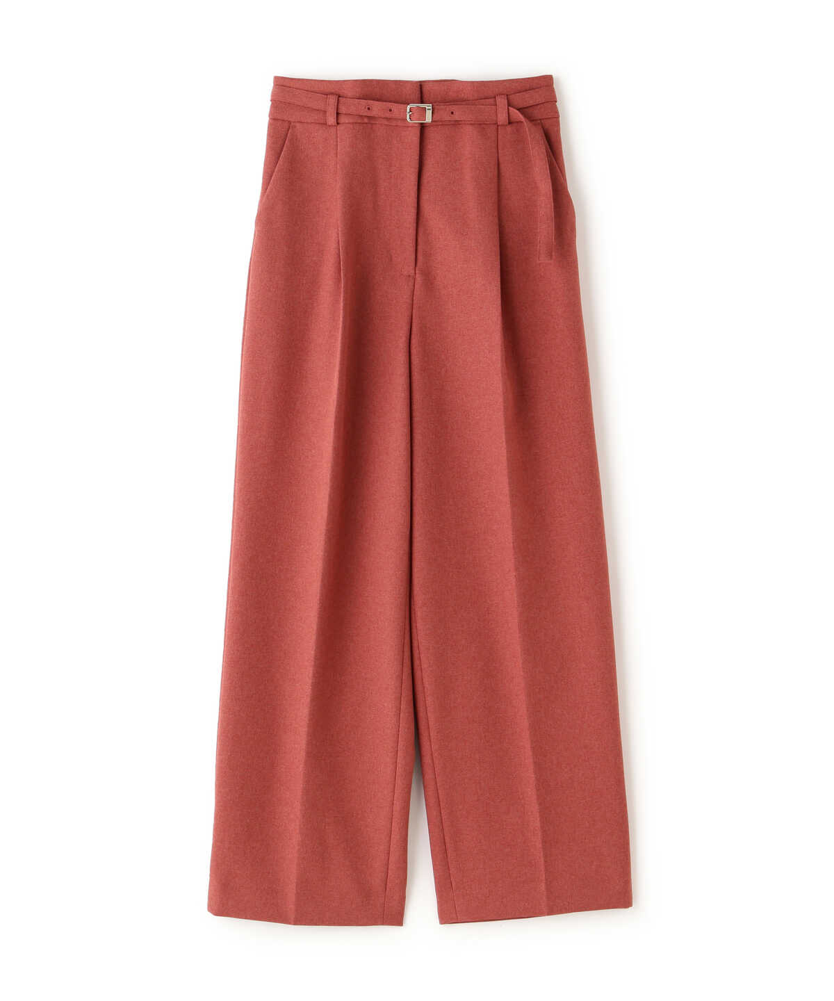 センタープレスベルト付ワイドパンツ《S Size Line》