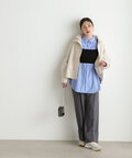 ロールアップワイドパンツ