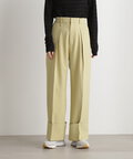 ロールアップワイドパンツ