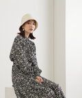 プリントハイネックワンピース《S Size Line》