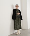 プリントハイネックワンピース《S Size Line》
