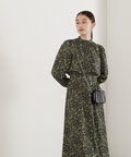 プリントハイネックワンピース《S Size Line》
