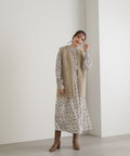 プリントハイネックワンピース《S Size Line》