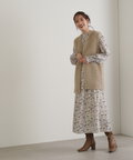 プリントハイネックワンピース《S Size Line》