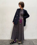 フラワープリントワンピース《S Size Line》
