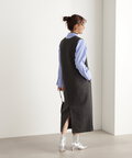 ツイードキーネックジャンパースカート《S Size Line》