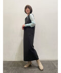 ツイードキーネックジャンパースカート《S Size Line》