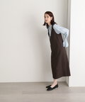 Vネックジャンパースカート《S Size Line》