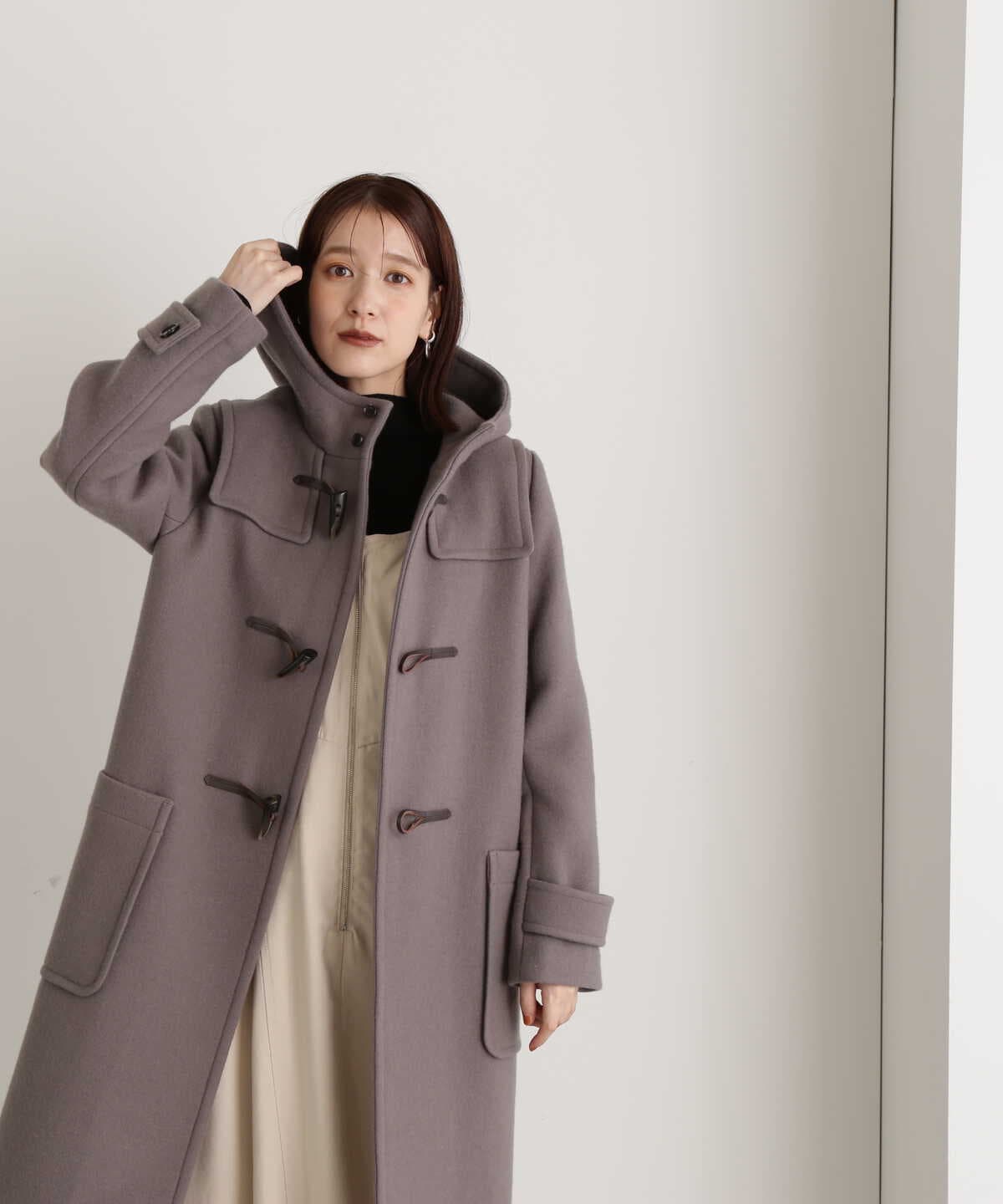 iamyuki  melton duffle coat　ダッフルコート