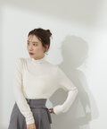 【松井愛莉さん着用】【川津明日香さん着用】ハイネックインナーカットソー