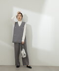 【松井愛莉さん着用】【川津明日香さん着用】ハイネックインナーカットソー
