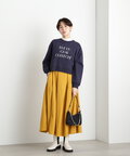 【松井愛莉さん着用】【川津明日香さん着用】ハイネックインナーカットソー