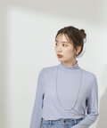 【松井愛莉さん着用】【川津明日香さん着用】ハイネックインナーカットソー