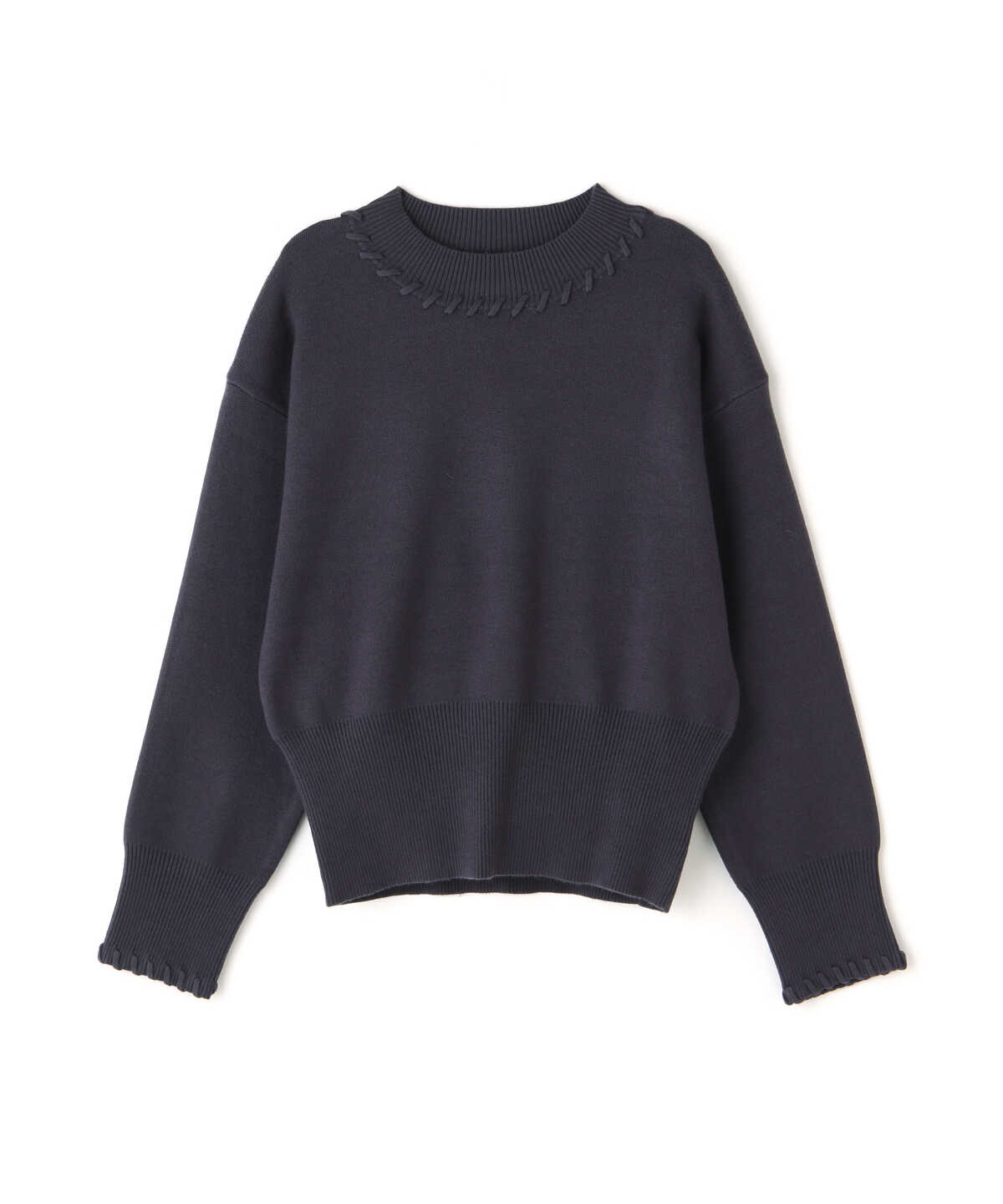 not conventionnal sweater ハンドステッチ　ニット