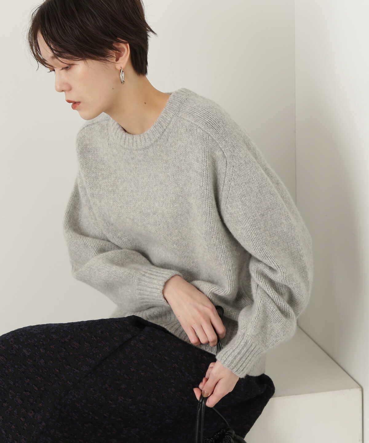 川津明日香さん着用】HAMILTON WOOL ニット | N. Natural Beauty Basic