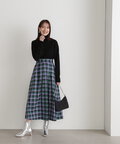 【松井愛莉さん着用】ウールベーシックスムースタートルネックニット