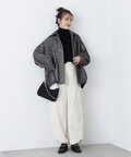 【松井愛莉さん着用】ウールベーシックスムースタートルネックニット