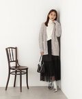 【松井愛莉さん着用】ウールベーシックスムースタートルネックニット