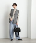 【松井愛莉さん着用】ウールベーシックスムースタートルネックニット