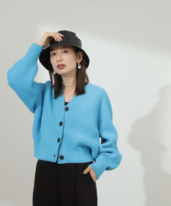 【松井愛莉さん着用】【川津明日香さん着用】HAMILTON WOOL ニットカーディガン