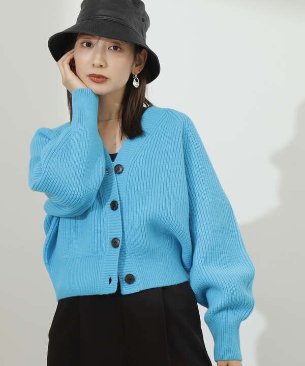 【松井愛莉さん着用】【川津明日香さん着用】HAMILTON WOOL ニットカーディガン