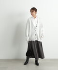 【松井愛莉さん着用】モヘヤ混シャギーニットカーディガン《S Size Line》