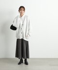 【松井愛莉さん着用】モヘヤ混シャギーニットカーディガン《S Size Line》