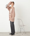 【松井愛莉さん着用】モヘヤ混シャギーニットカーディガン《S Size Line》