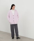 【松井愛莉さん着用】モヘヤ混シャギーニットカーディガン《S Size Line》
