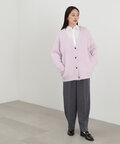 【松井愛莉さん着用】モヘヤ混シャギーニットカーディガン《S Size Line》