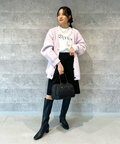 【松井愛莉さん着用】モヘヤ混シャギーニットカーディガン《S Size Line》