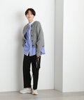 【稲垣莉生さん着用】【松井愛莉さん着用】クルーネックフェザーカーディガン
