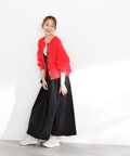 【稲垣莉生さん着用】【松井愛莉さん着用】クルーネックフェザーカーディガン
