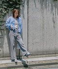 【稲垣莉生さん着用】【松井愛莉さん着用】クルーネックフェザーカーディガン