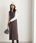 【松井愛莉さん着用】テーラーカラージャンパースカート