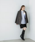 【松井愛莉さん着用】ダブルブレストテーラードジャケット《S Size Line》《WEB限定商品》
